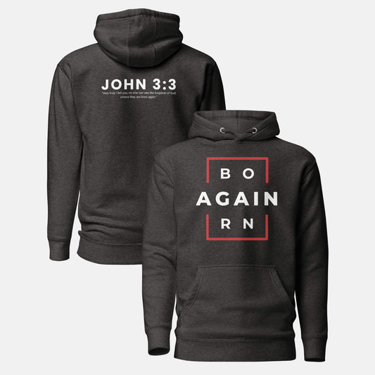 Giant Slayer - Born Again Hoodie | Color: Heather Gray | Size: S-3XL