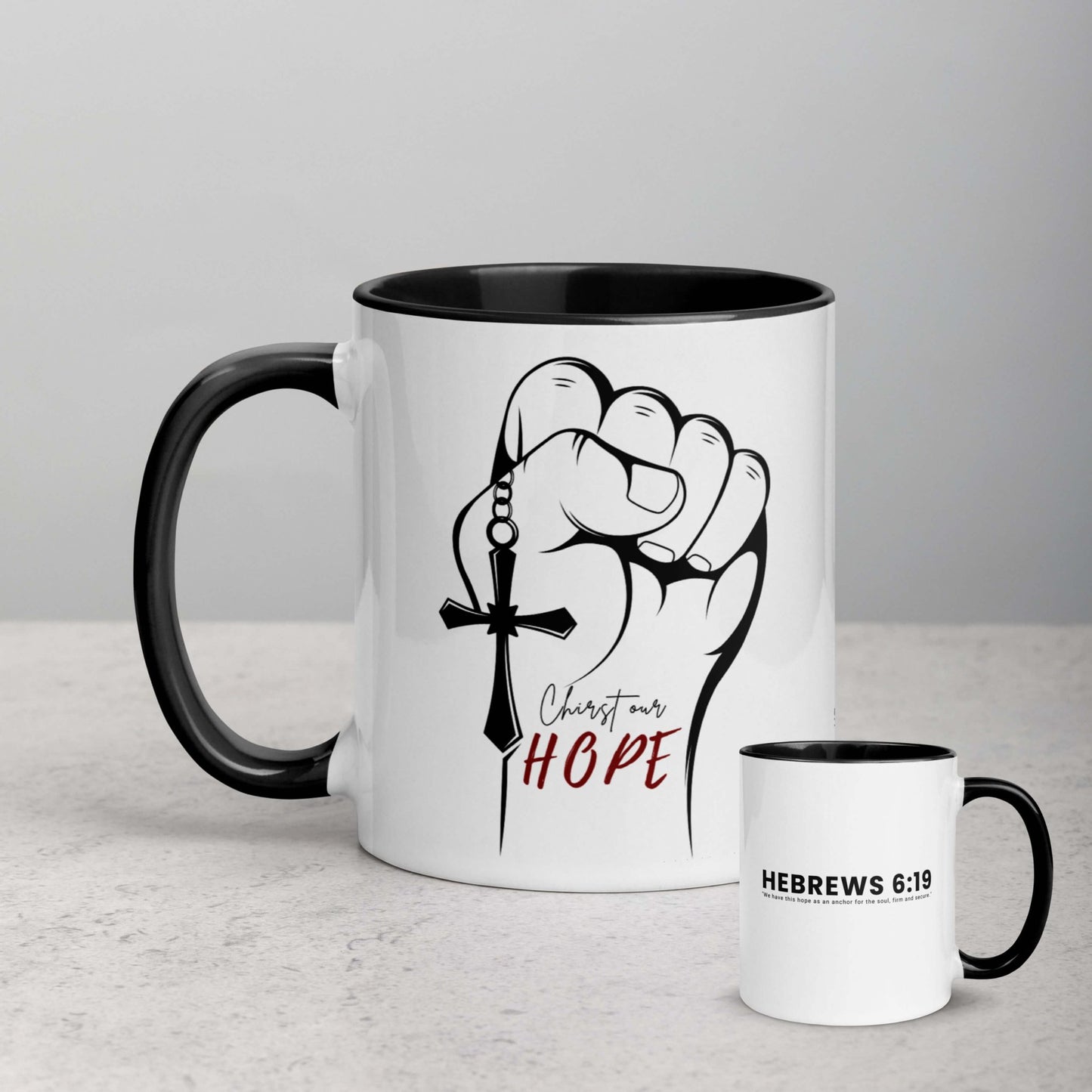 Christ Our Hope Ceramic Mug - Giant Slayer