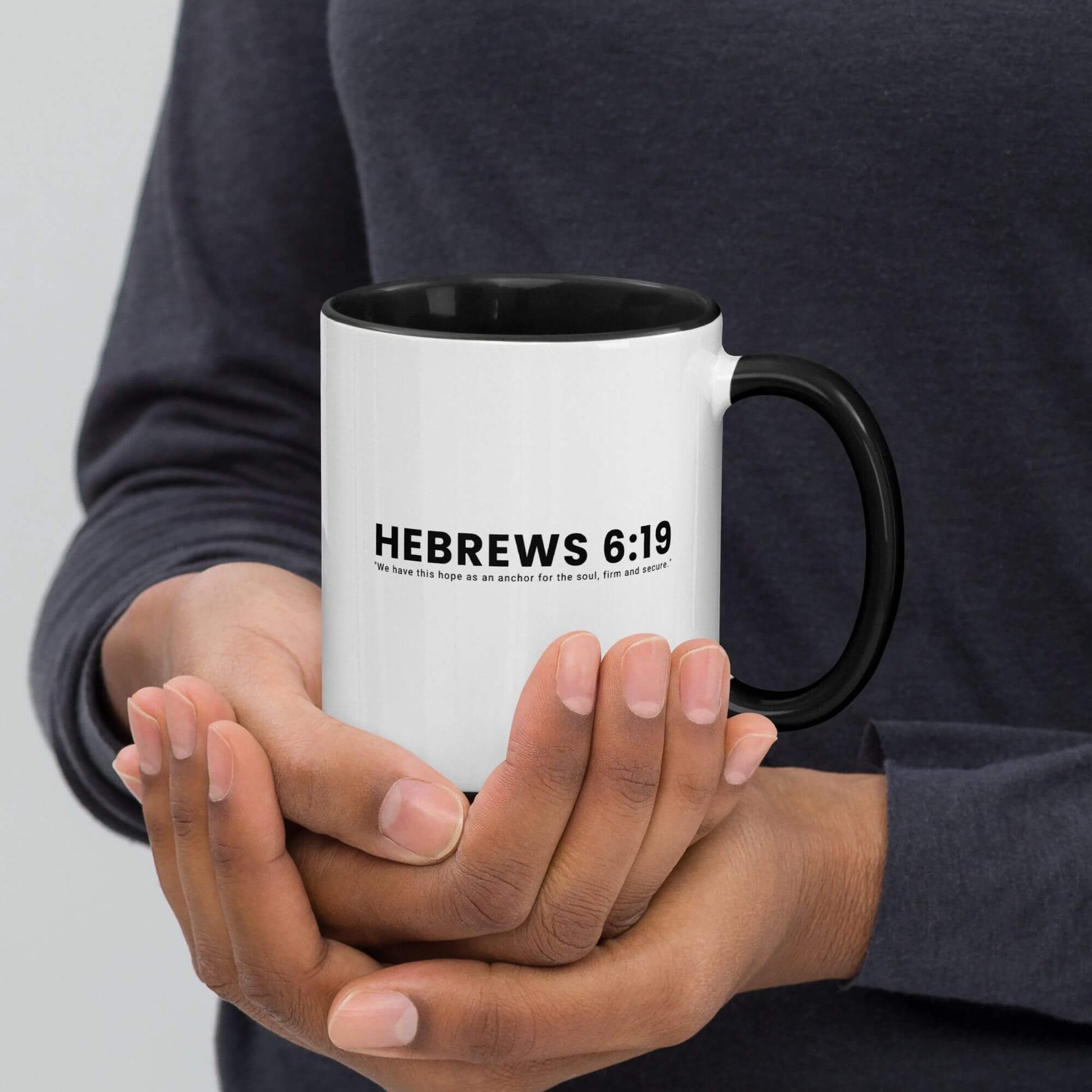 Giant Slayer - Christ Our Hope Ceramic Mug | Color: Black | Size: S-3XL