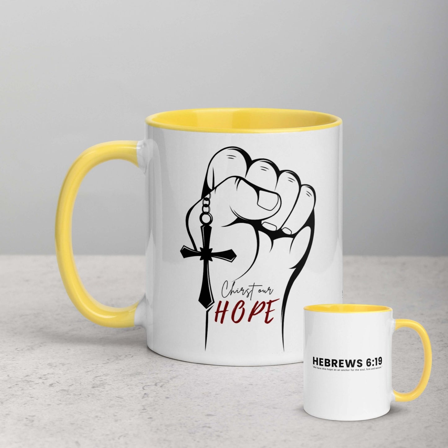 Christ Our Hope Ceramic Mug - Giant Slayer