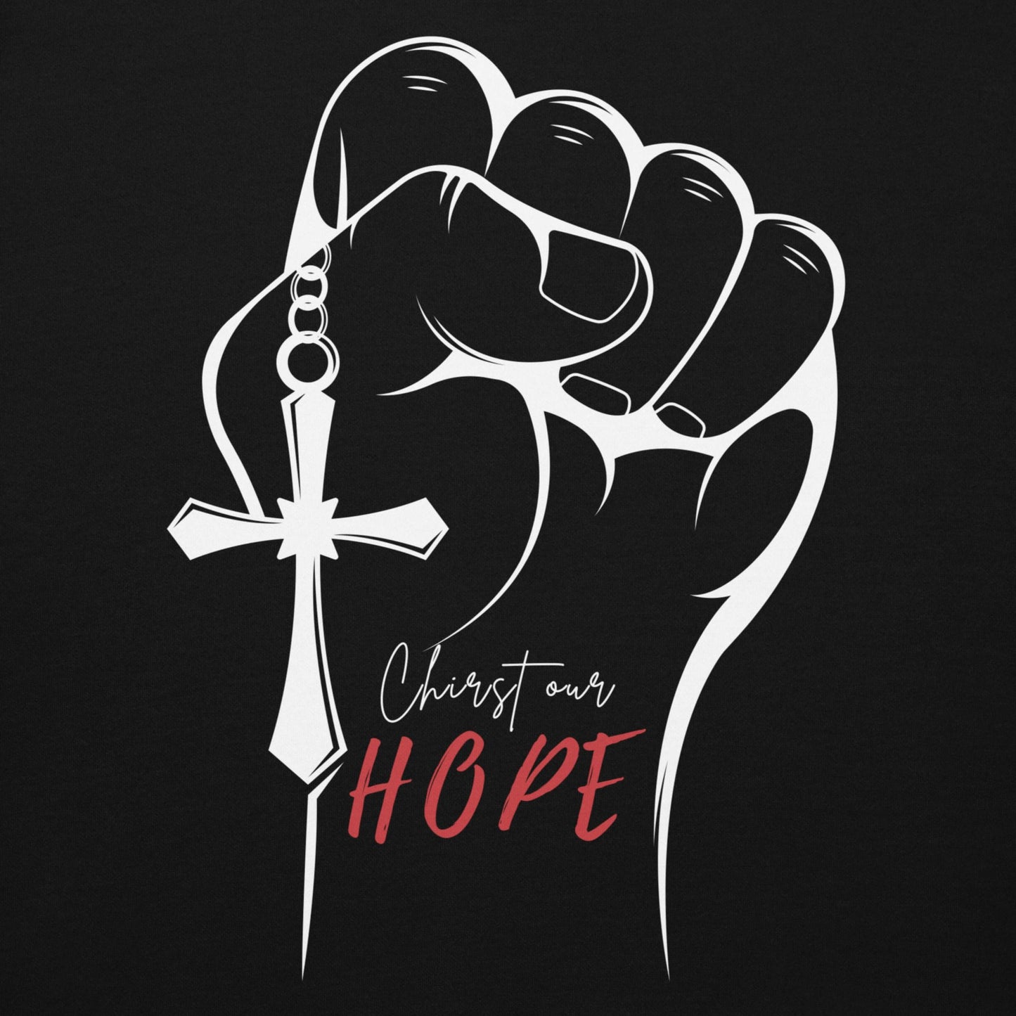 Giant Slayer 'Christ Our Hope Hoodie' - Front Design Graphic