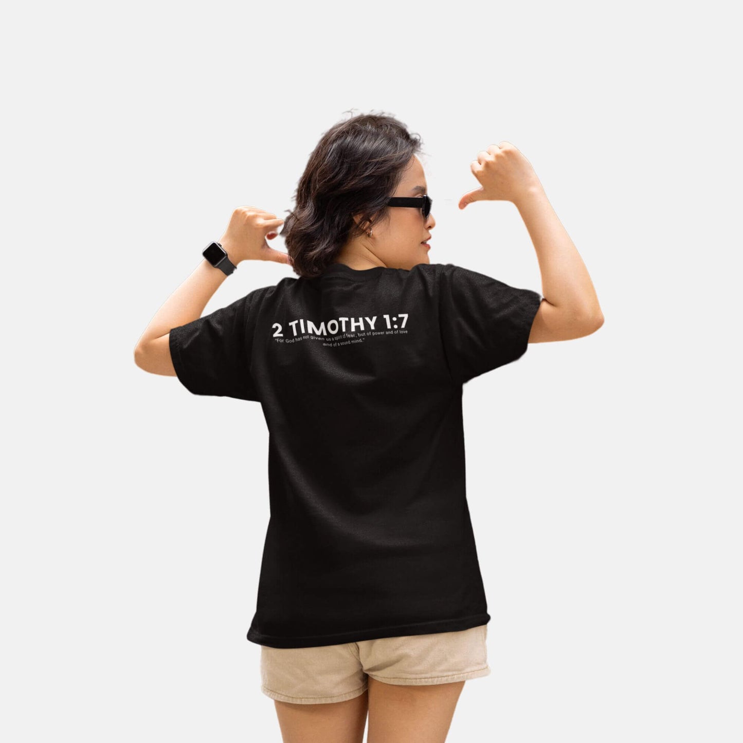 Giant Slayer - Faith Over Fear T-Shirt | Color: Black | Size: S-3XL