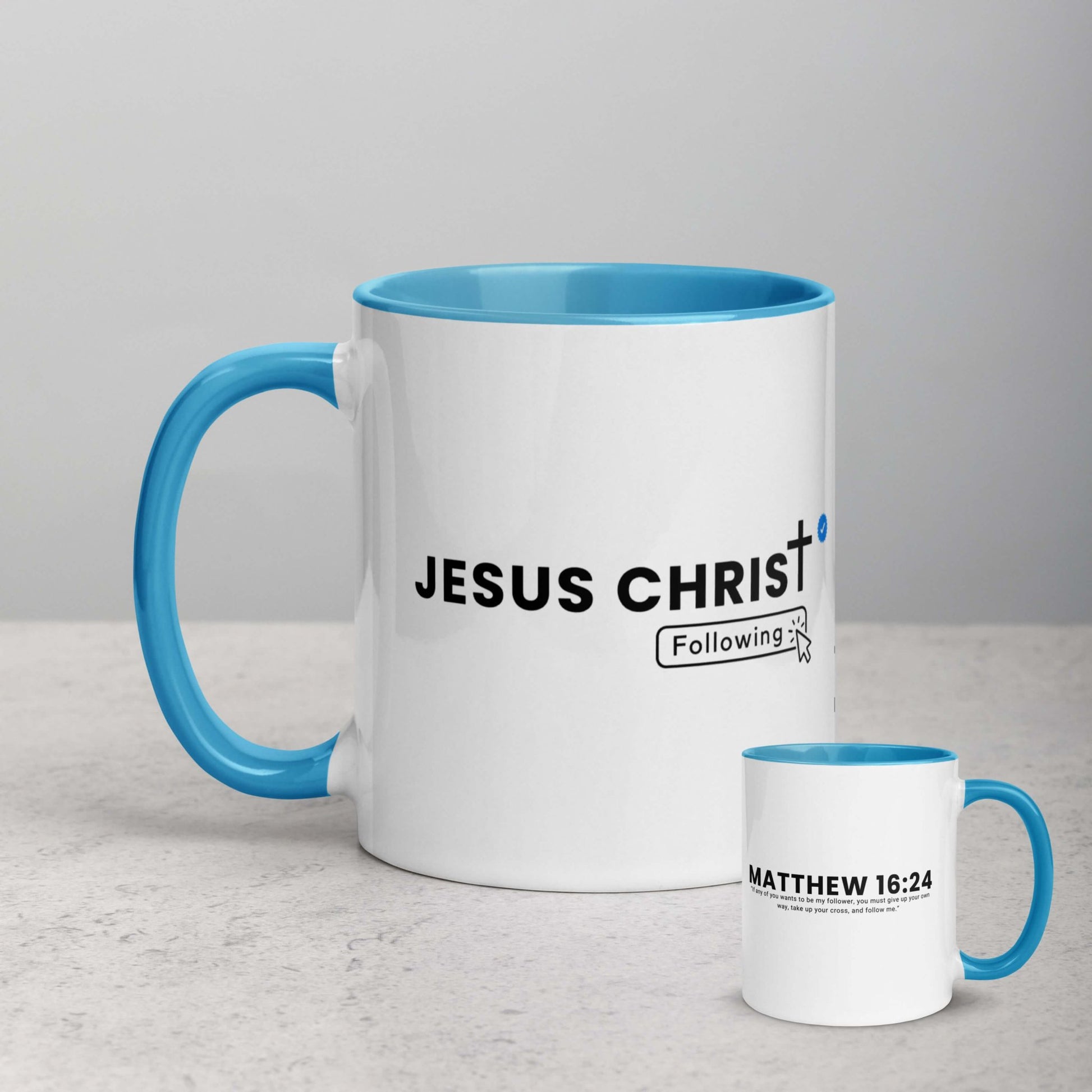 Jesus Christ – Following Ceramic Mug - Giant Slayer