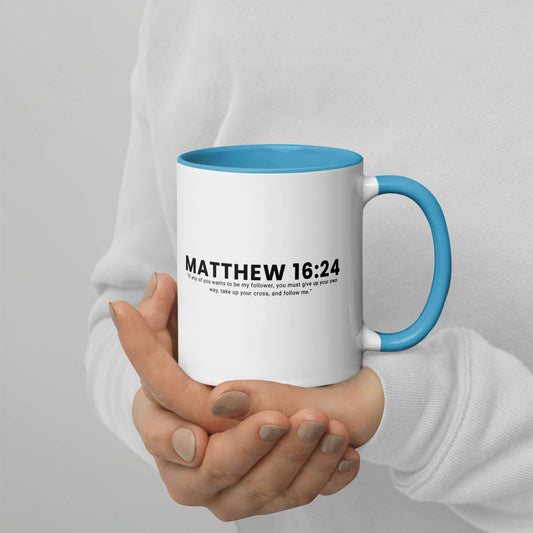 Giant Slayer - Jesus Christ – Following Ceramic Mug | Color: Blue