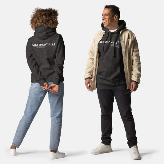 Giant Slayer - Jesus Christ - Following Hoodie | Color: Heather Gray | Size: S-3XL