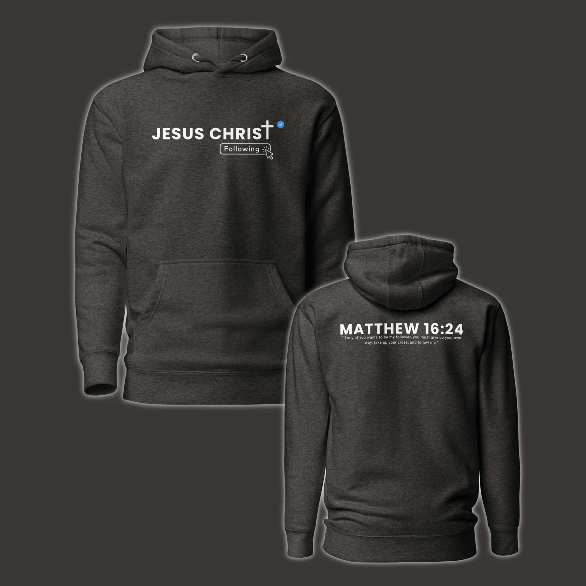 Jesus Christ - Following Hoodie - Giant Slayer