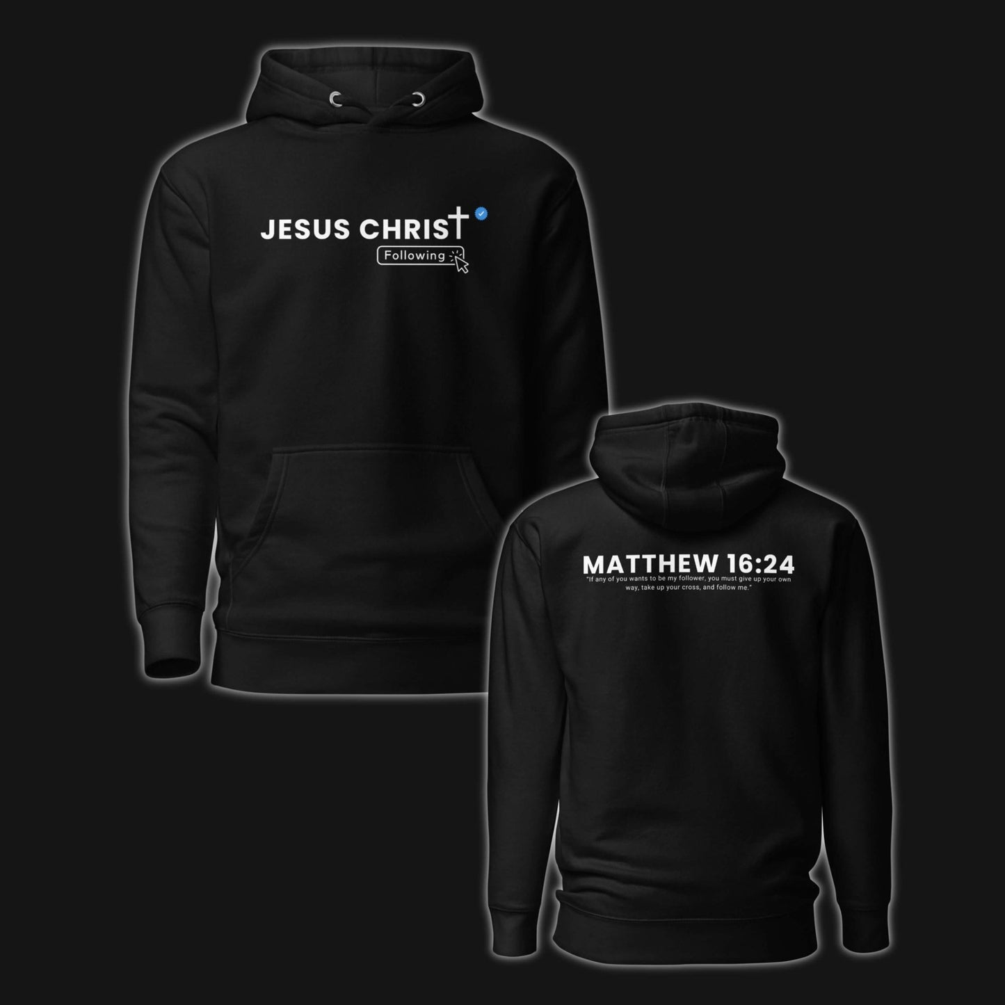 Jesus Christ - Following Hoodie - Giant Slayer