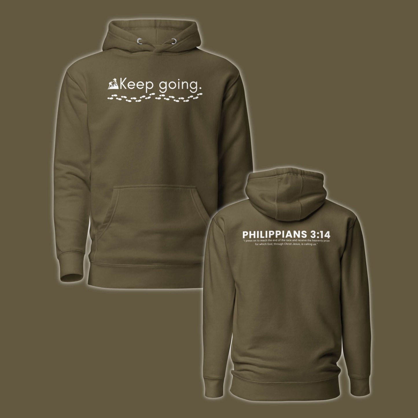 Keep Going Hoodie - Giant Slayer