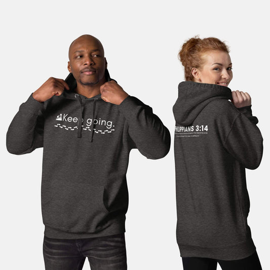 Giant Slayer - Keep Going Hoodie | Color: Heather Gray | Size: S-3XL