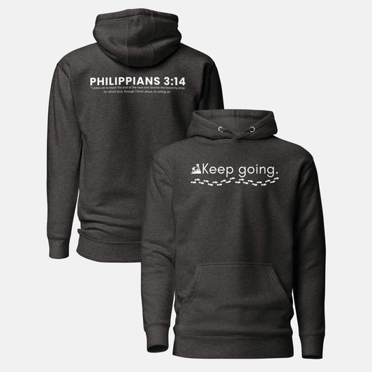 Giant Slayer - Keep Going Hoodie | Color: Heather Gray | Size: S-3XL