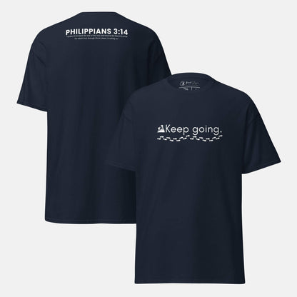 Giant Slayer - Keep Going T-Shirt | Color: Navy Blue | Size: S-3XL