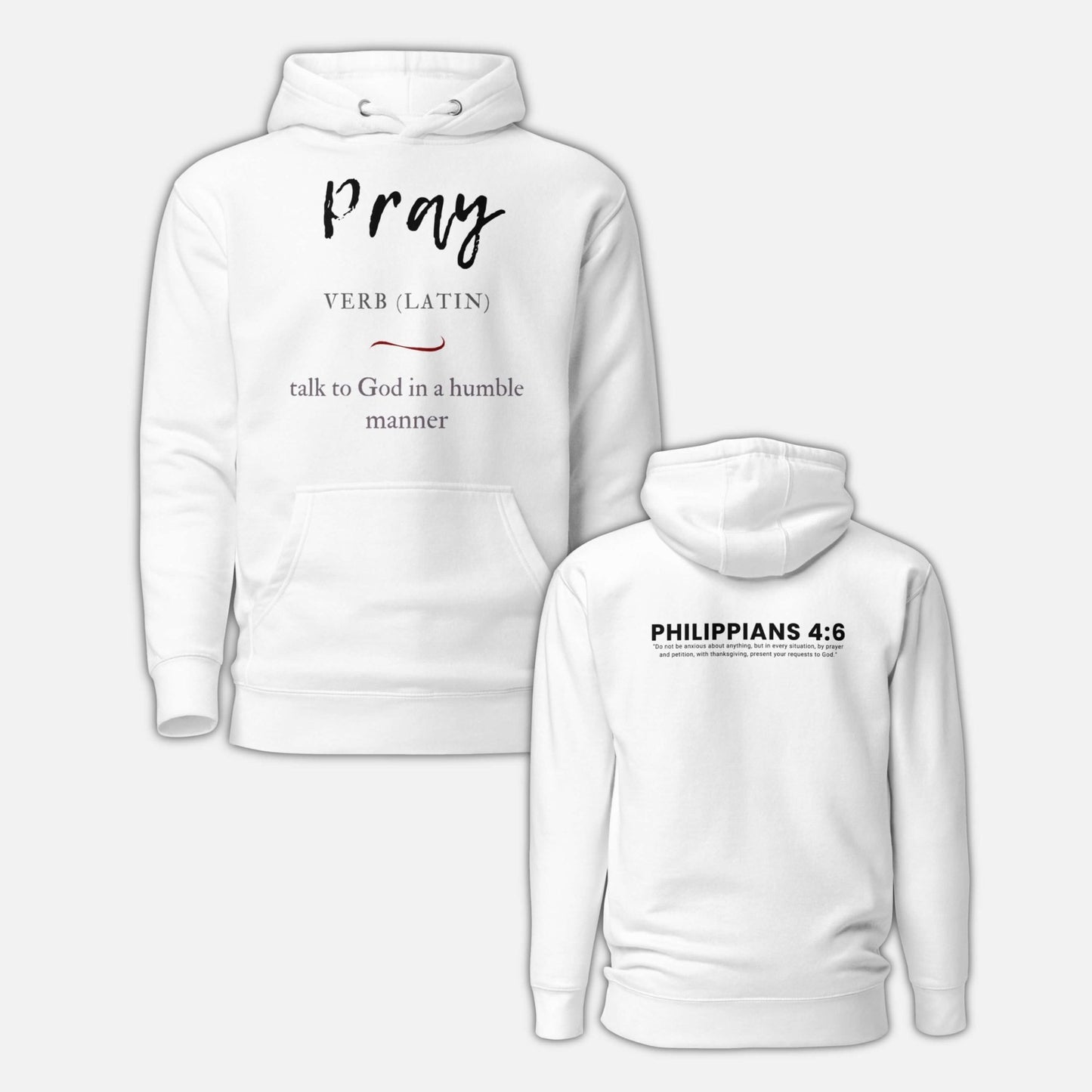 Pray – Talk to God Hoodie - Giant Slayer