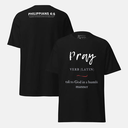 Giant Slayer - Pray – Talk to God T-Shirt | Color: Black | Size: S-3XL