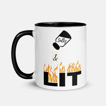 Giant Slayer - Salty & Lit Ceramic Mug | Color: Black