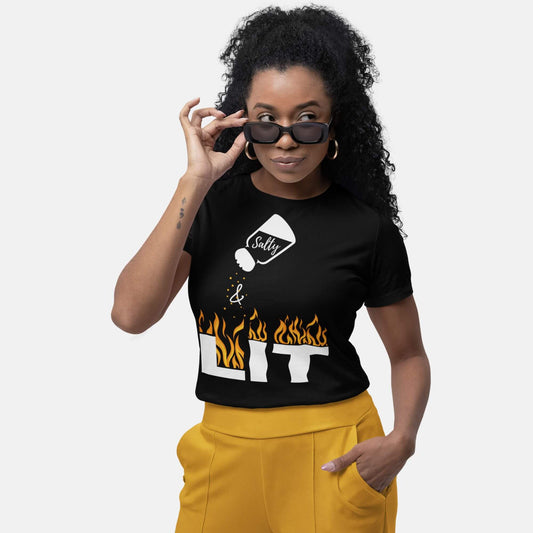 Giant Slayer - Salty & Lit T-Shirt | Color: Black | Size: S-3XL
