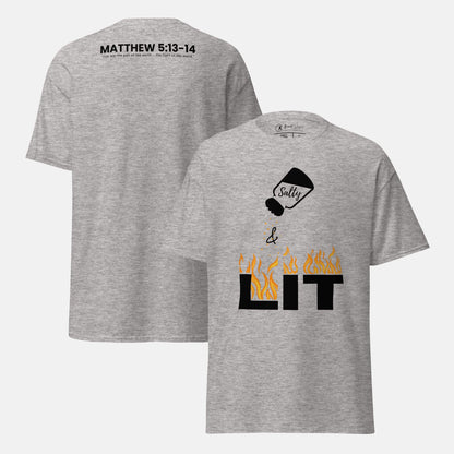 Giant Slayer - Salty & Lit T-Shirt | Color: Sport Gray | Size: S-3XL