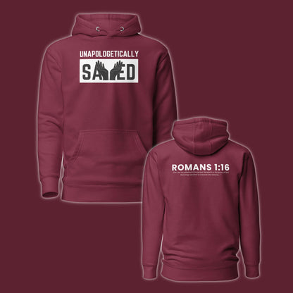 Unapologetically Saved Hoodie - Giant Slayer