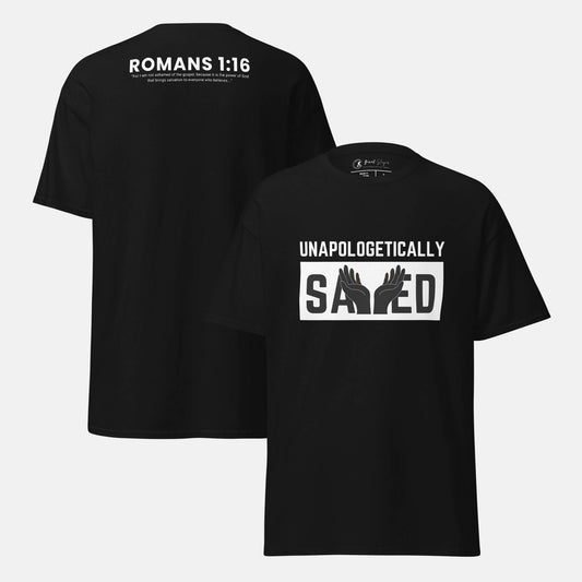 Giant Slayer - Unapologetically Saved T-Shirt | Color: Black | Size: S-3XL